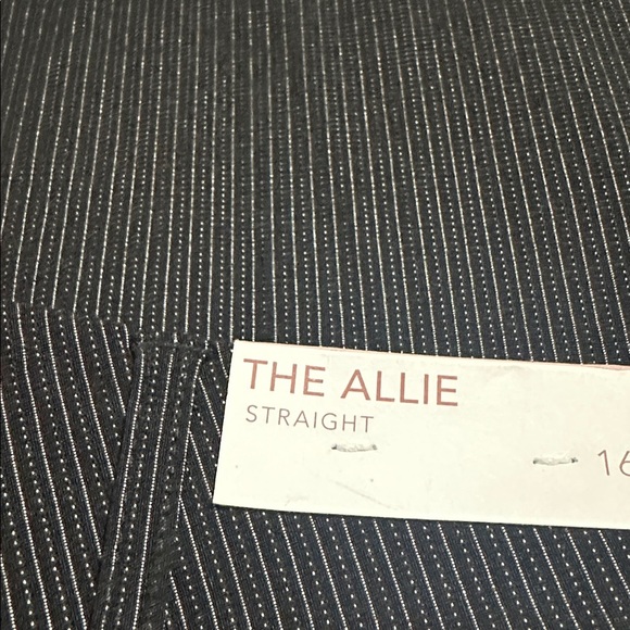 Lane Bryant The Allie Striped Straight Leg Trousers 16R New - Picture 6 of 6
